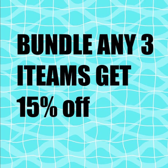 Other - BUNDLE FOR 15% OFF Other - BUNDLE FOR 15% OFF